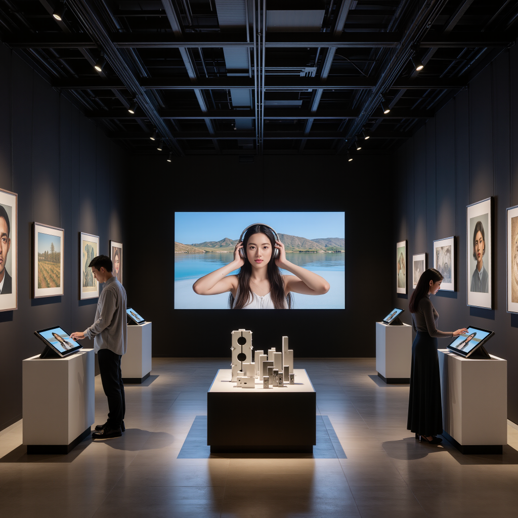 個展支援制度 マルチメディア演出による没入型展示空間